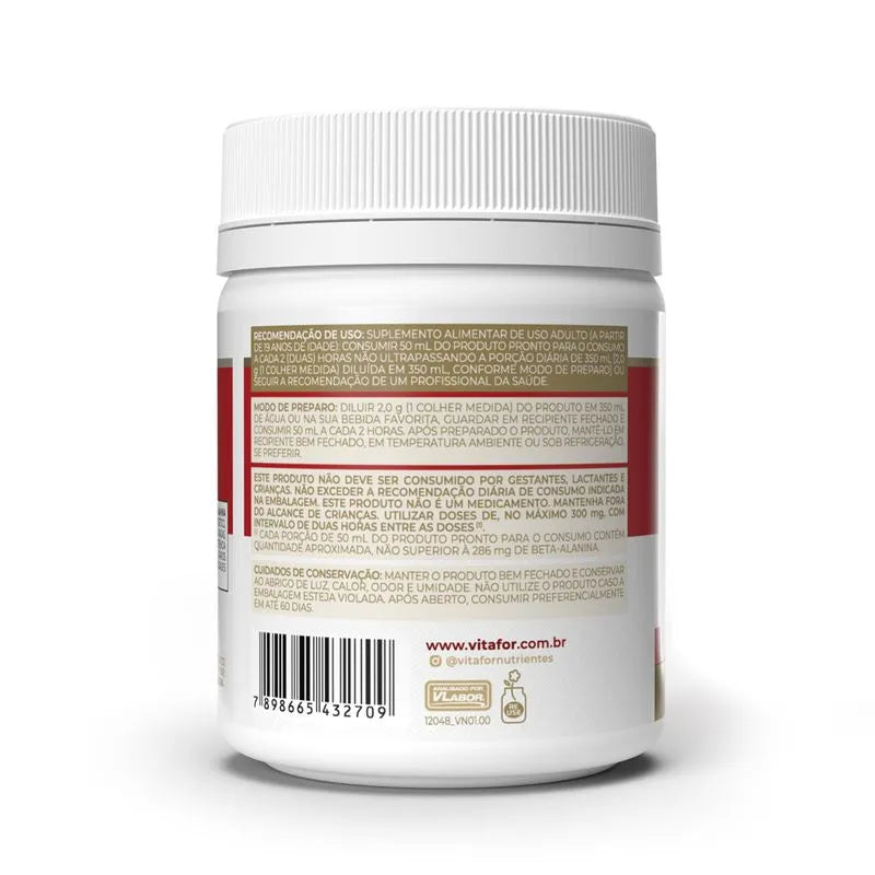 Beta Alanina - 120g - Vitafor