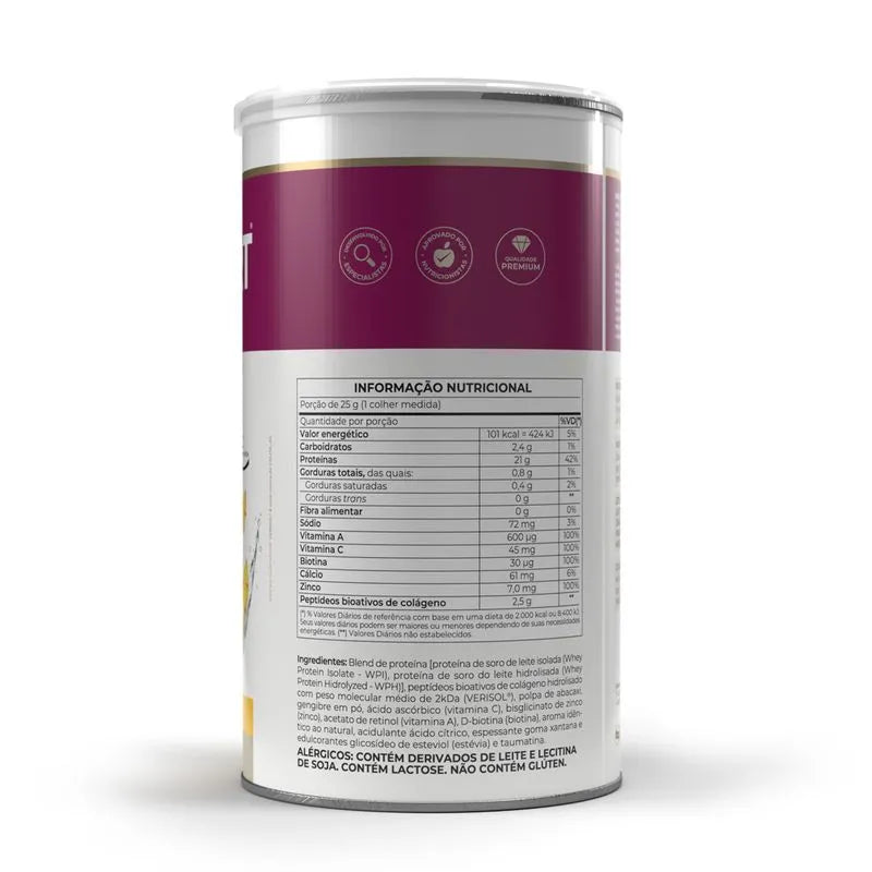 Isofort Beauty - 450g abacaxi com gengibre - Vitafor