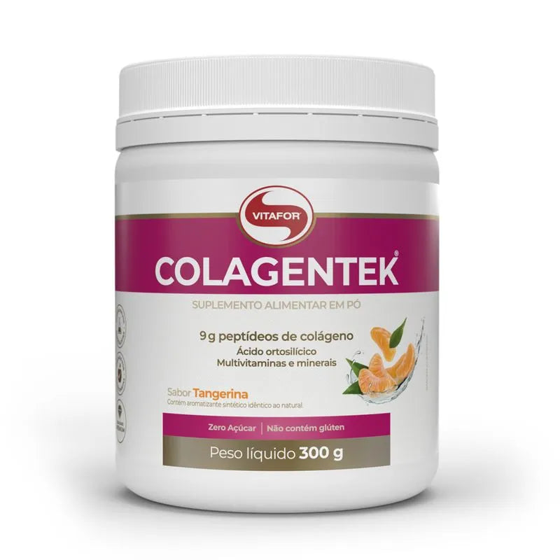 Colagentek - 300g tangerina - Vitafor