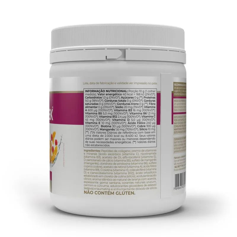 Colagentek - 300g laranja com acerola - Vitafor