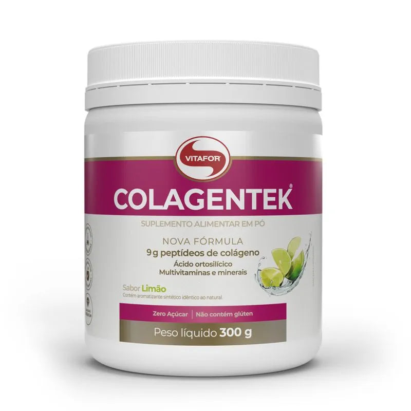 Colagentek - 300g limão - Vitafor