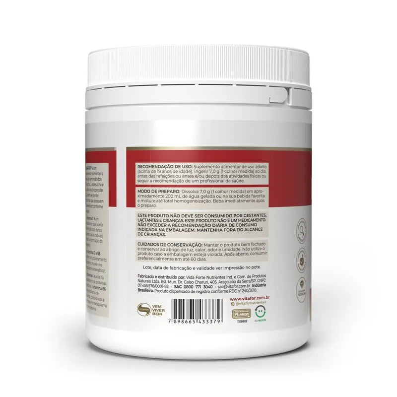 BCAA Fort 210g - limão - Vitafor