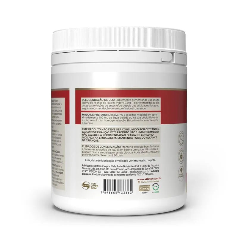 BCAA Fort 210g tangerina - Vitafor