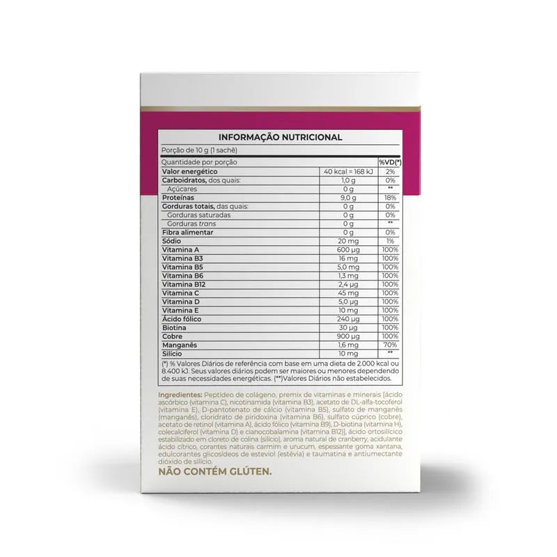 Colagentek - 10 sachês 10g Cranberry - Vitafor