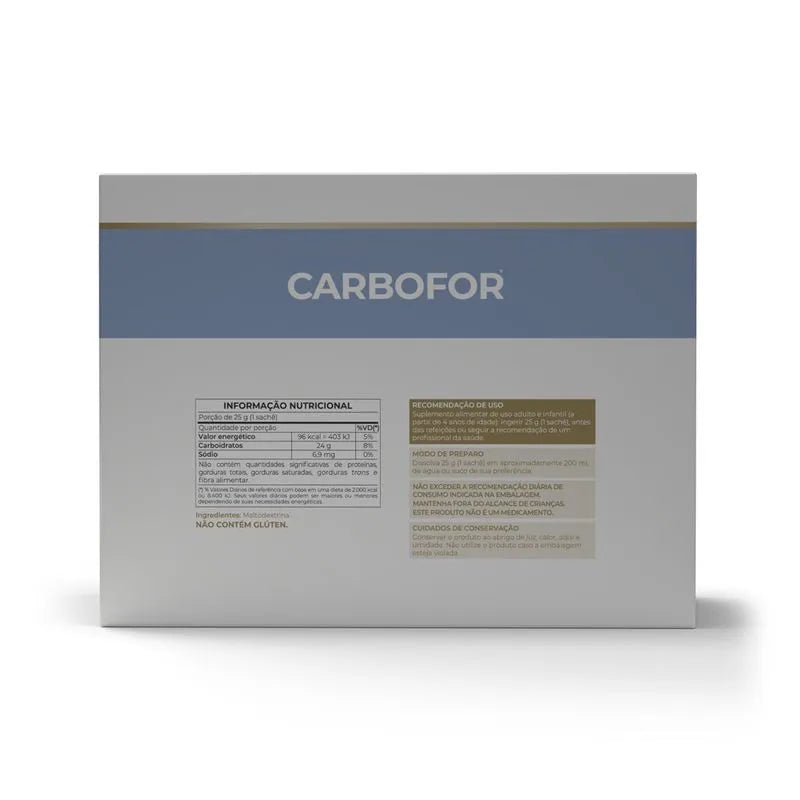 Carbofor - 20 sachês 25g - Vitafor