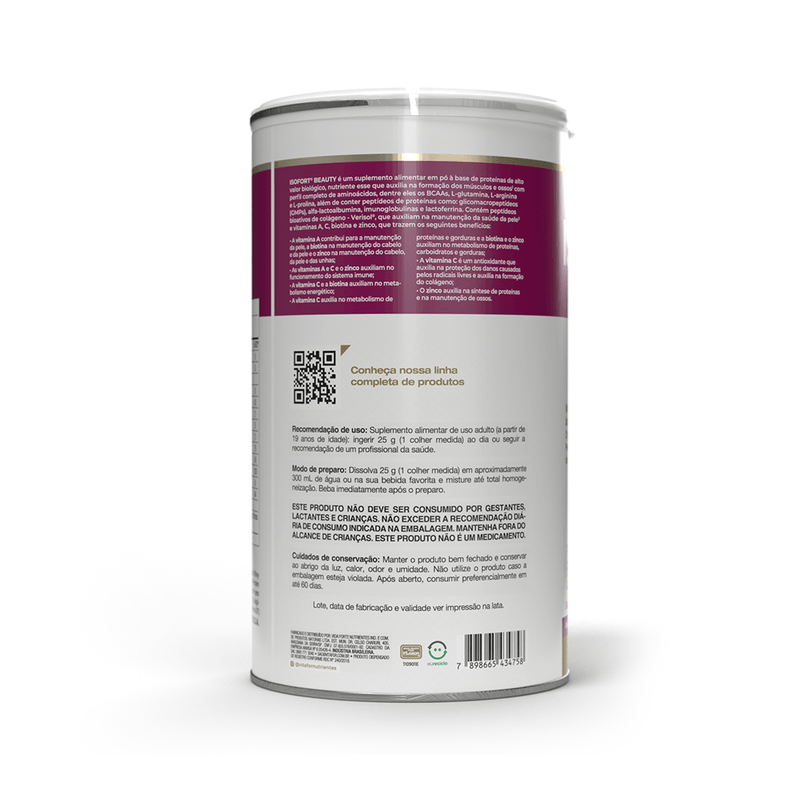 Isofort Beauty - 450g neutro - Vitafor