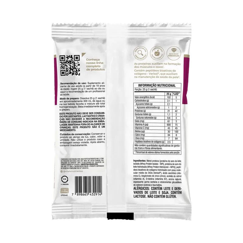 Isofort Beauty - sachê unitário 25g baunilha