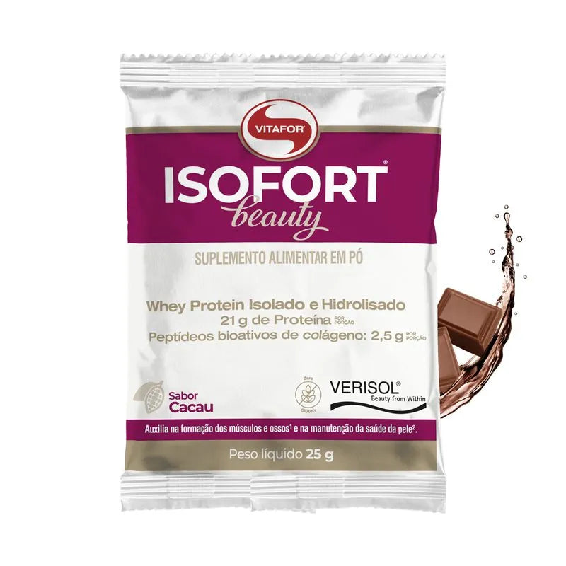 Isofort Beauty - sachê unitário 25g cacau
