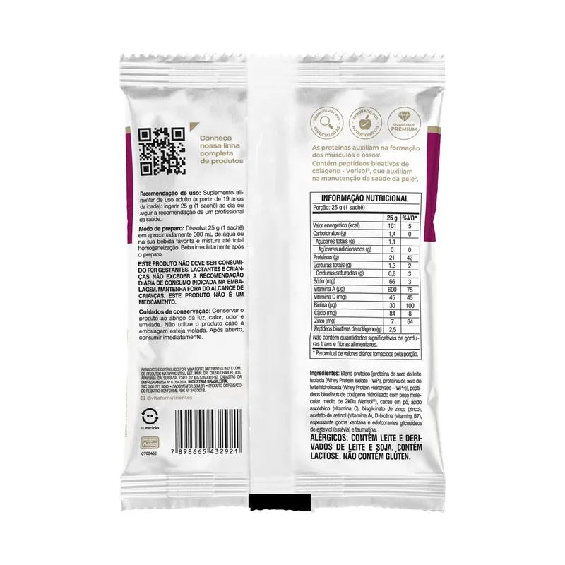 Isofort Beauty - sachê unitário 25g cacau