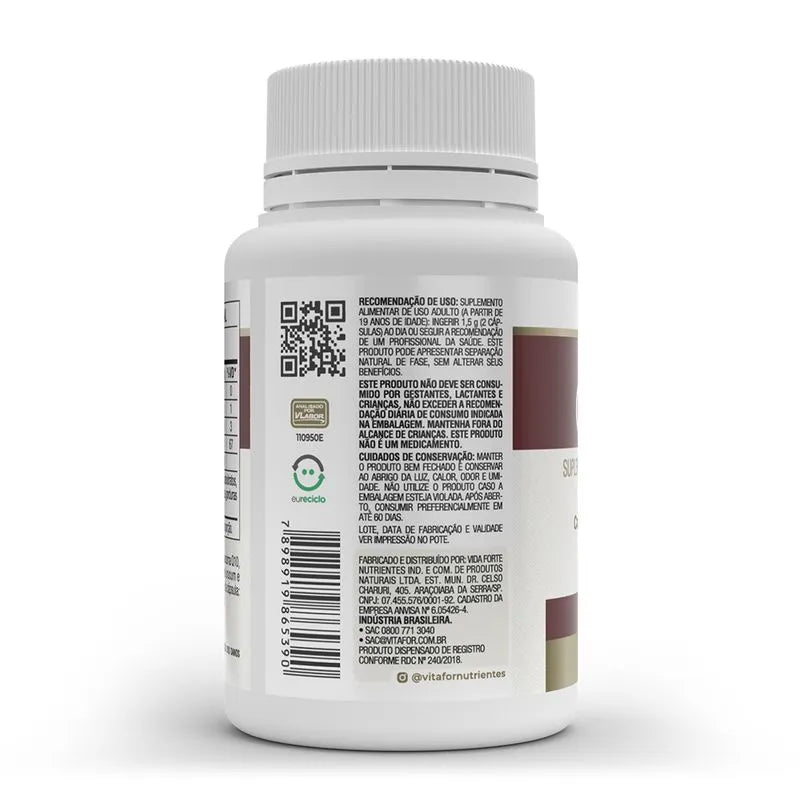 Coenzima Q10 - 60 cap (200mg p/ porção) - Vitafor