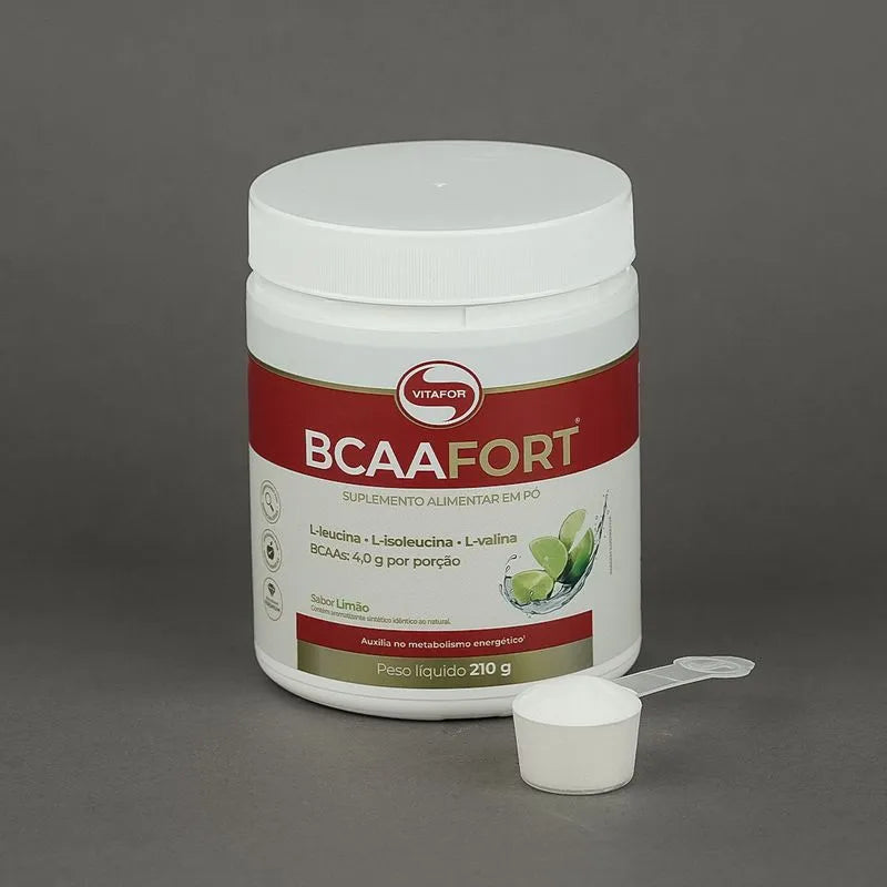 BCAA Fort 210g - limão - Vitafor