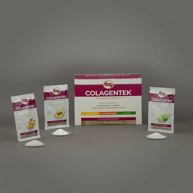 Colagentek - 30 sachês 10g sortido - Vitafor