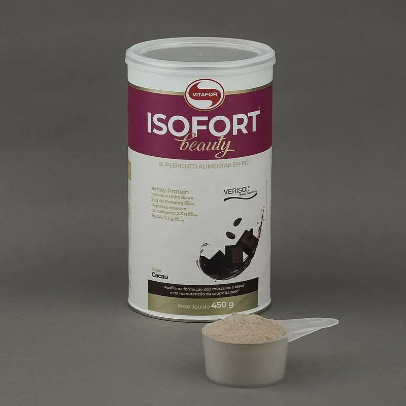 Isofort Beauty - 450g cacau - Vitafor
