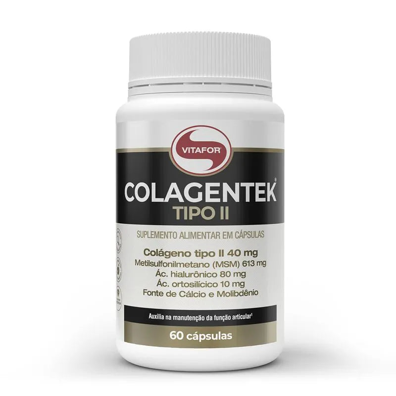 Colagentek tipo II - 60 cap - Vitafor