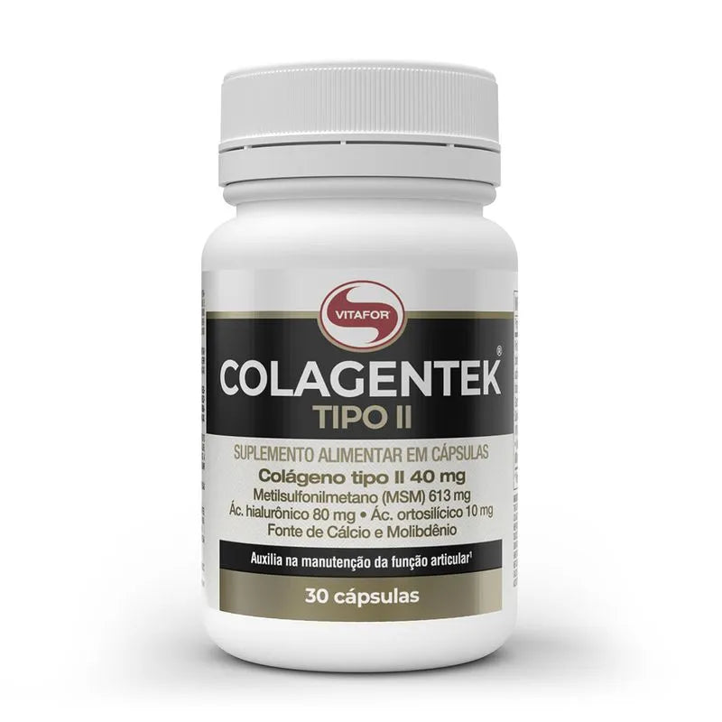 Colagentek tipo II - 30 cap - Vitafor