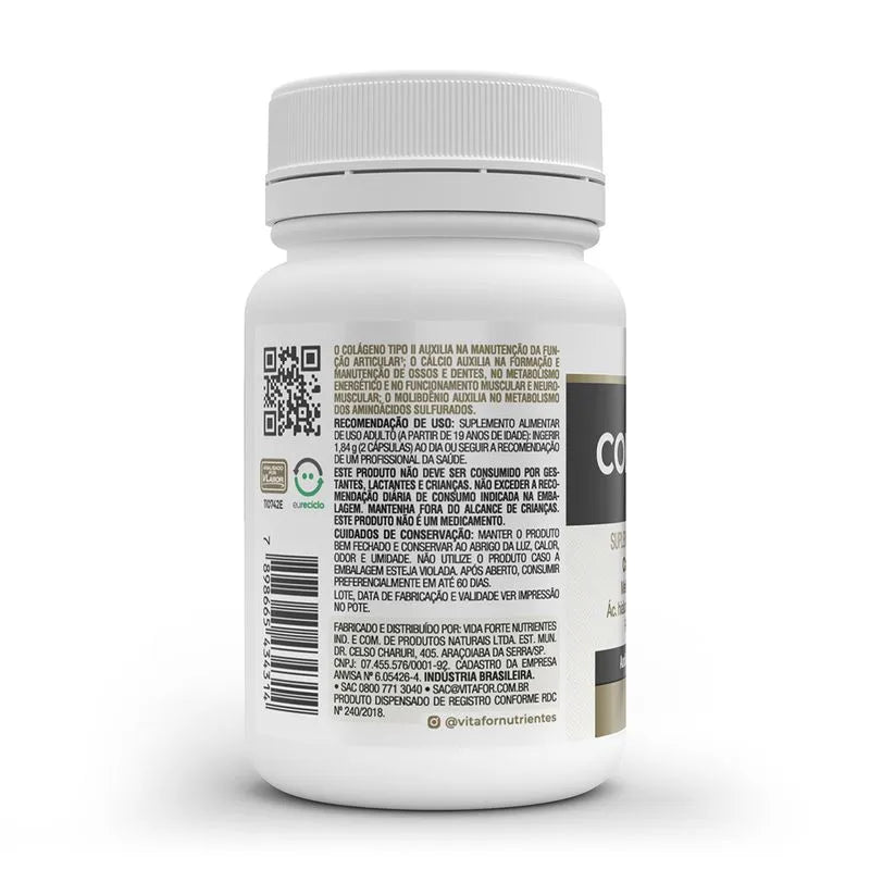 Colagentek tipo II - 30 cap - Vitafor