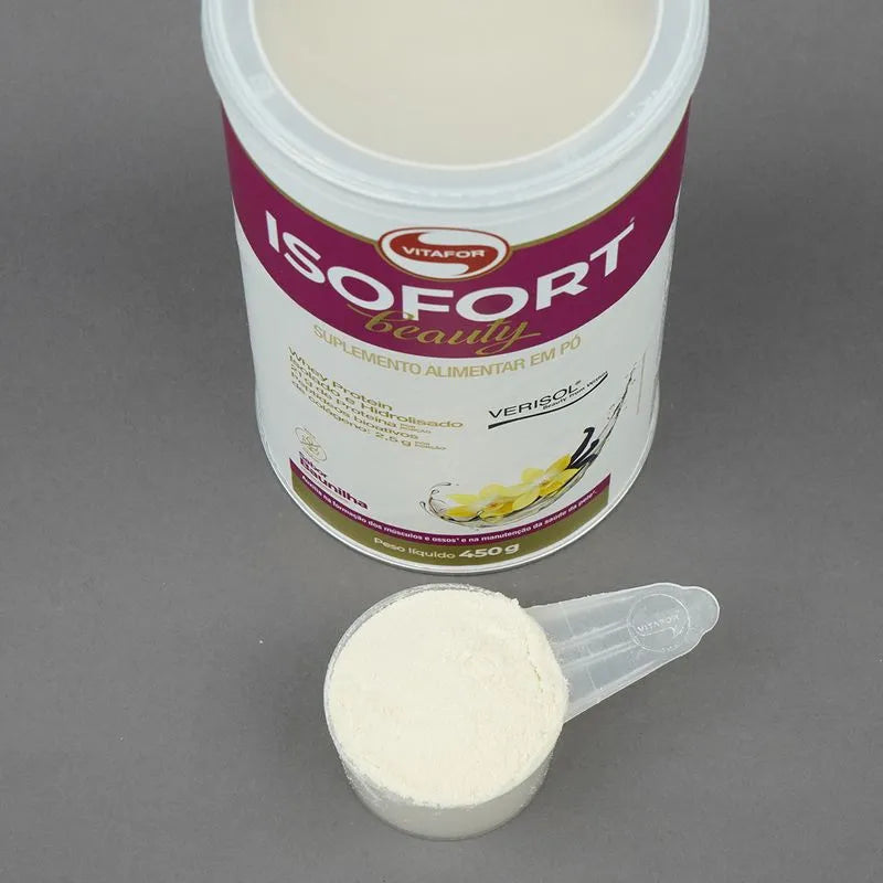 Isofort Beauty - 450g baunilha - Vitafor