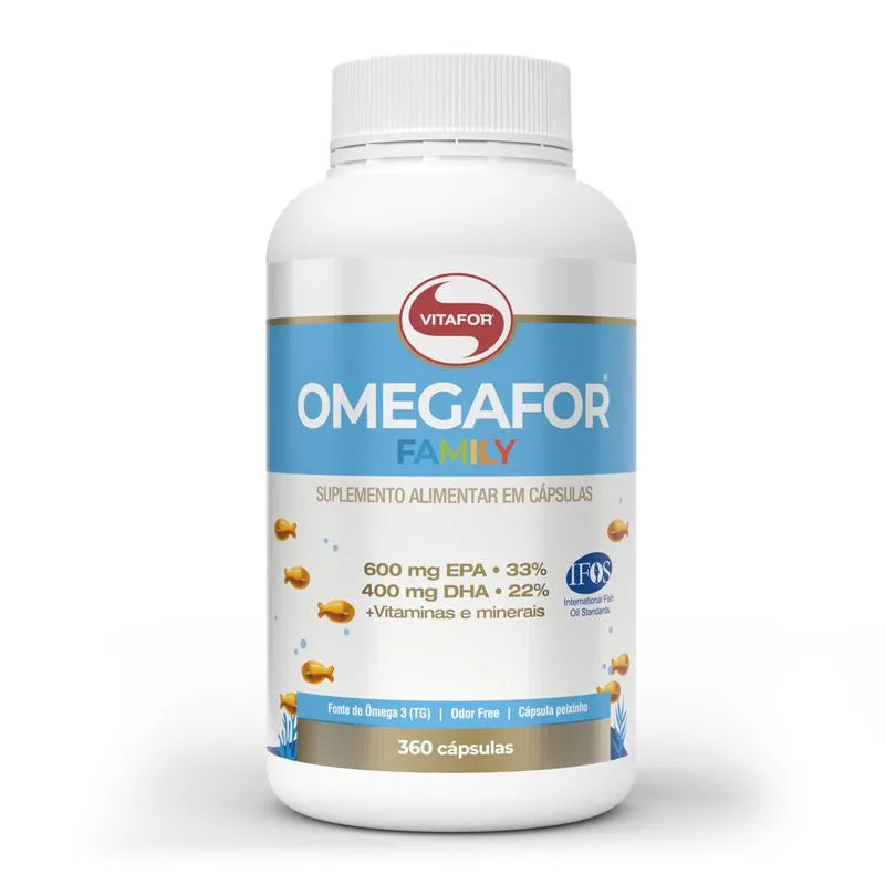 Omegafor Family - 360 cap - Vitafor
