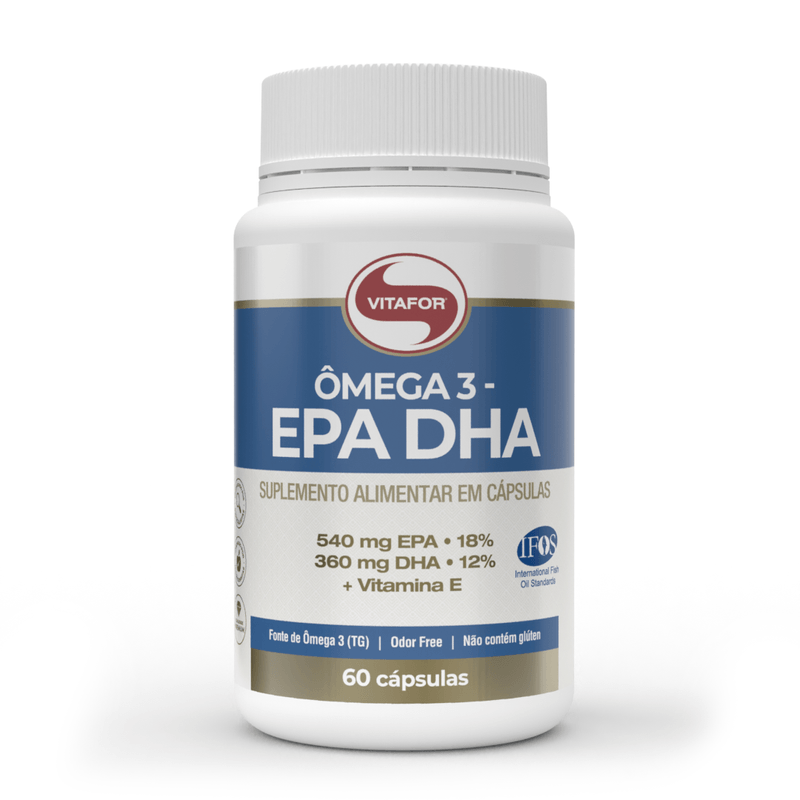 Omega 3 EPA DHA - 60 cap - Vitafor