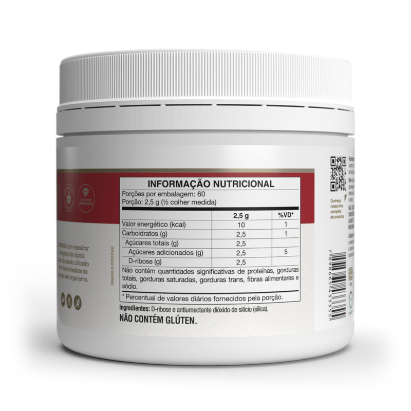D Ribose - 150g - Vitafor