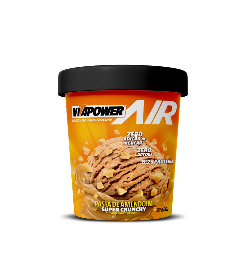 Pasta de Amendoim Super Crunchy 600g - Vitapower