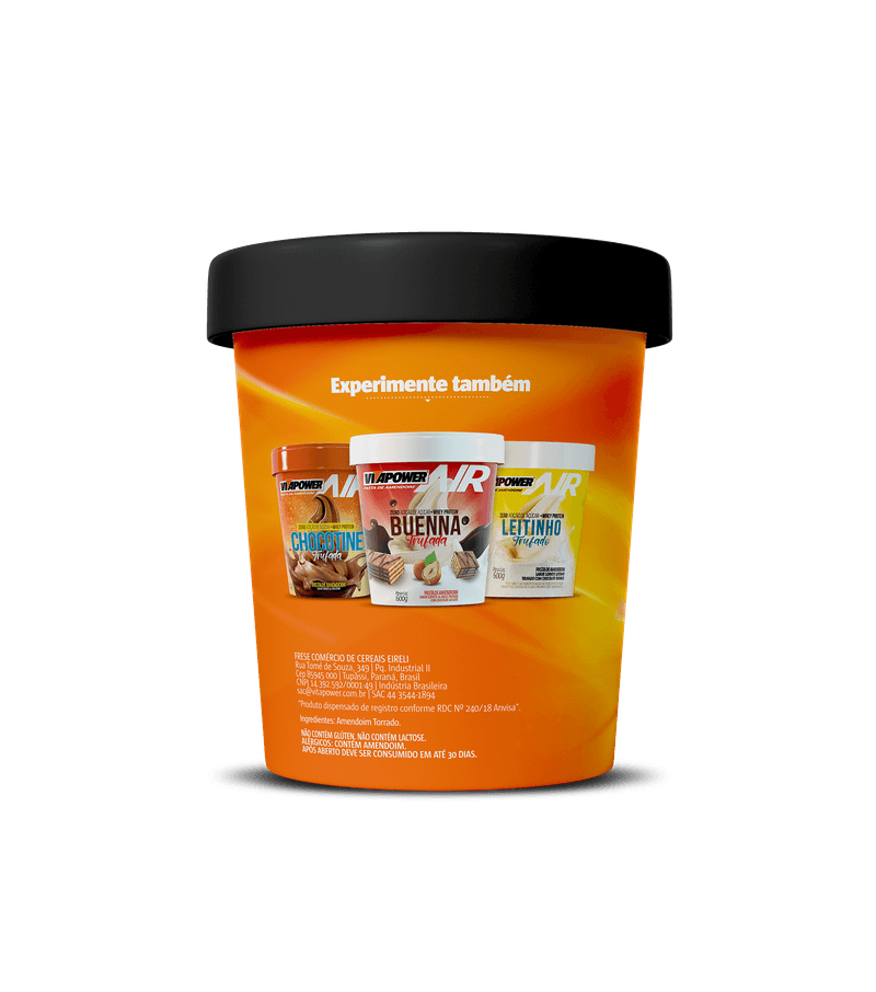 Pasta de Amendoim Super Crunchy 600g - Vitapower