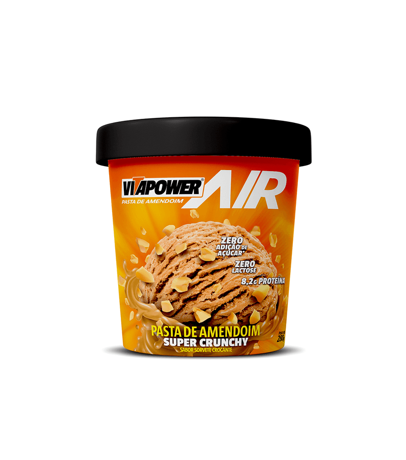 Pasta de Amendoim Super Crunchy 280g - Vitapower