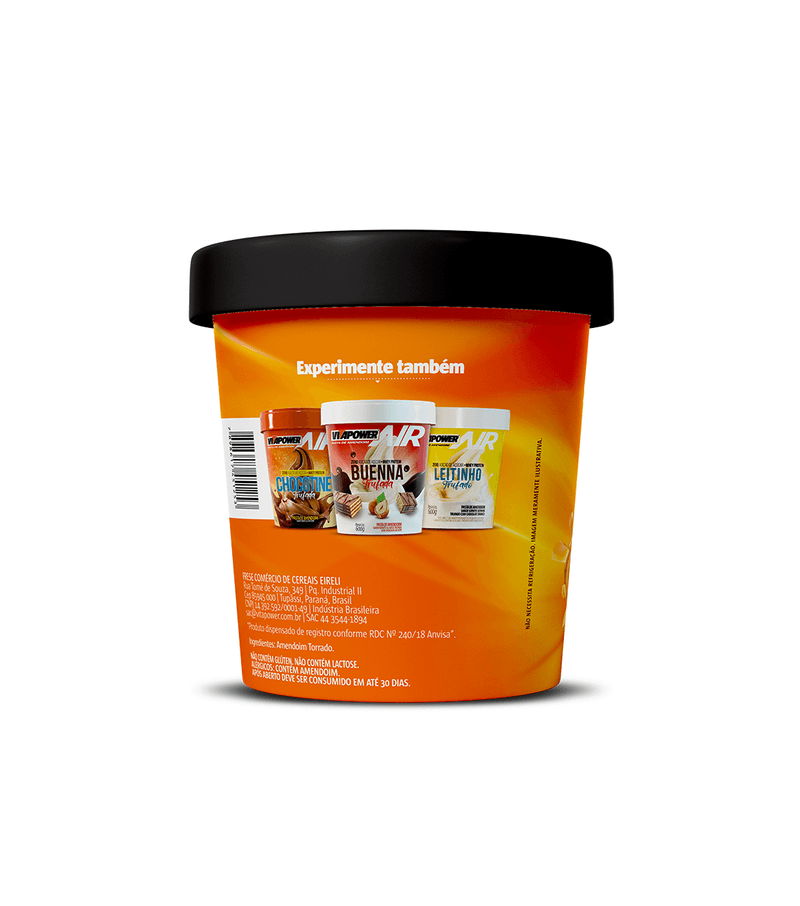 Pasta de Amendoim Super Crunchy 280g - Vitapower