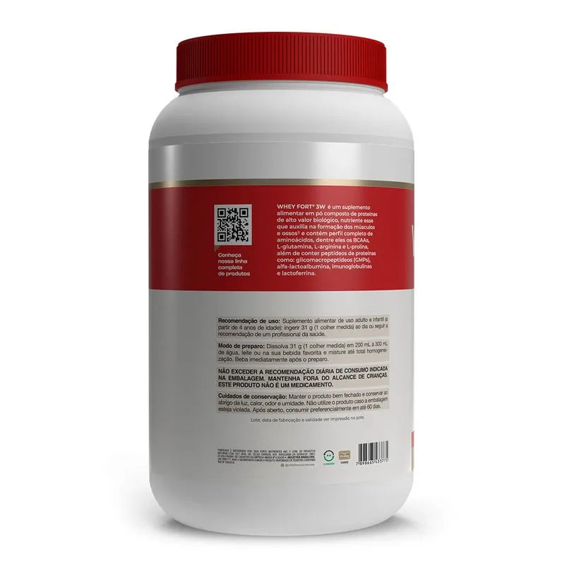 Whey fort 3W - 900g Cookies & Cream - Vitafor