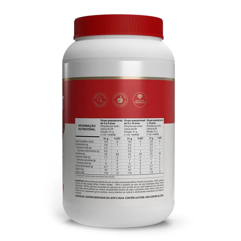 Whey fort 3W - 900g mochaccino - Vitafor