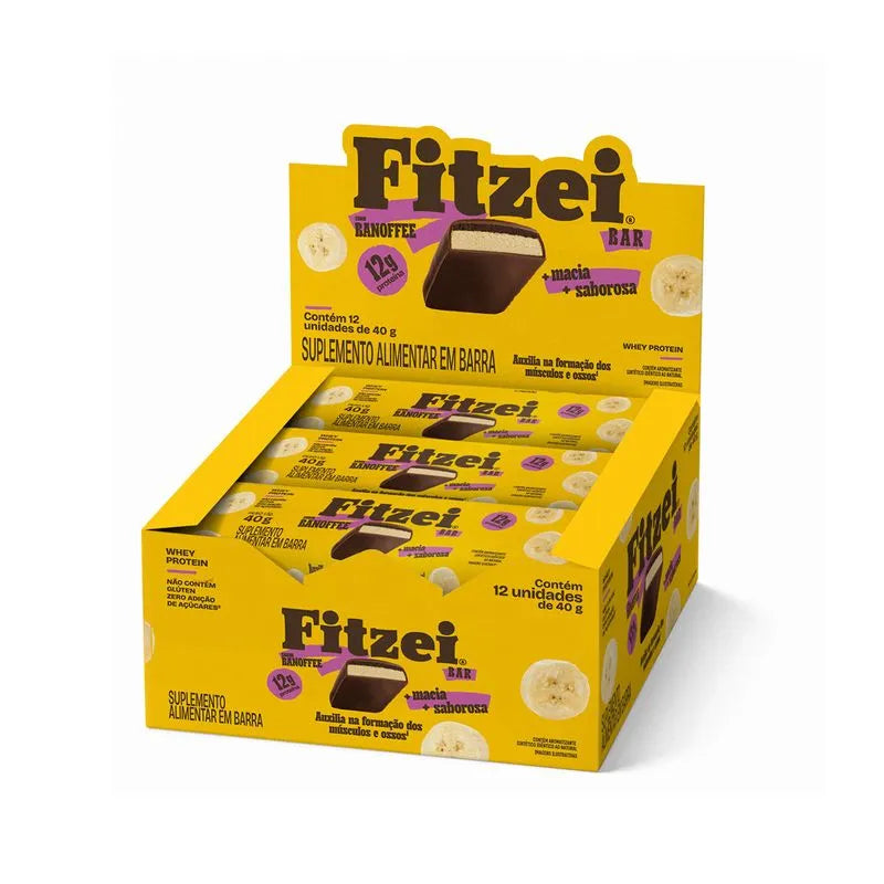 FITZEI DISPLAY C/ 12 BARRAS 40G BANOFFEE
