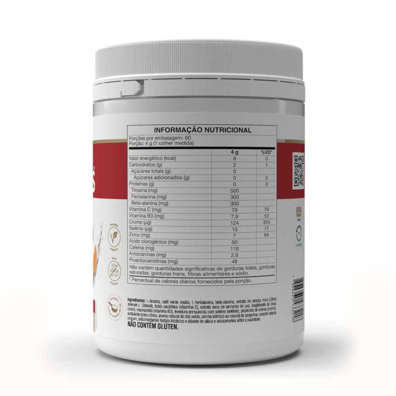 Termo plus - 240g tangerina com chá verde - Vitafor