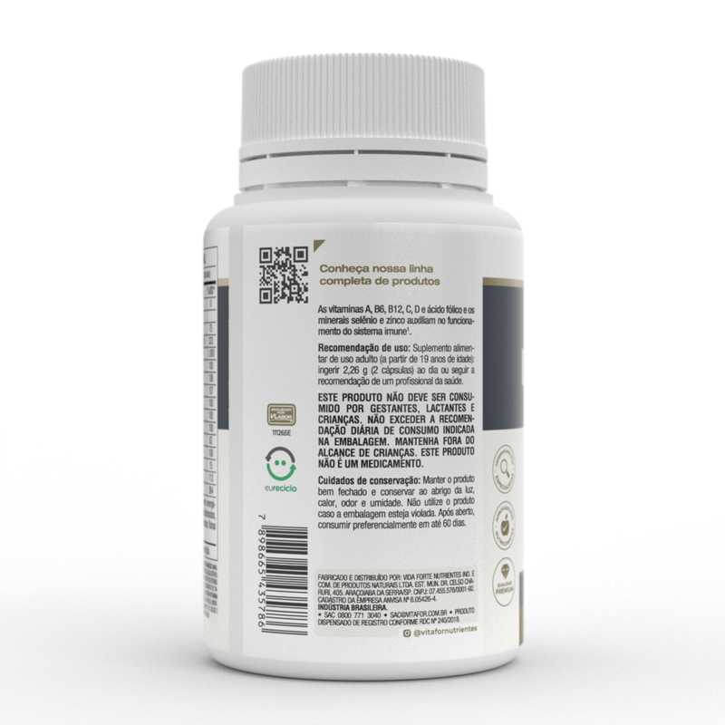 Imunomult Multivitamínico - 120 cap - Vitafor