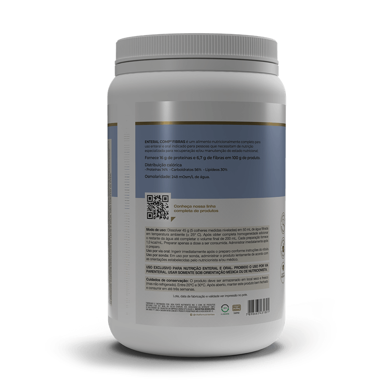 Enteral Comp Fibras - 800g - Vitafor