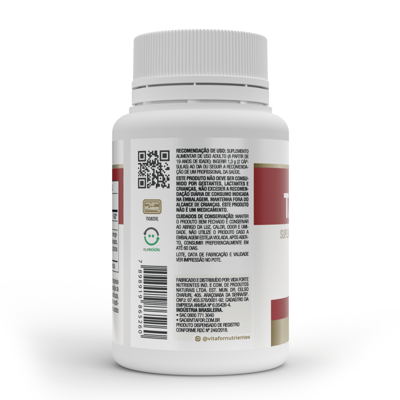 Taurine - 60 cap - Vitafor
