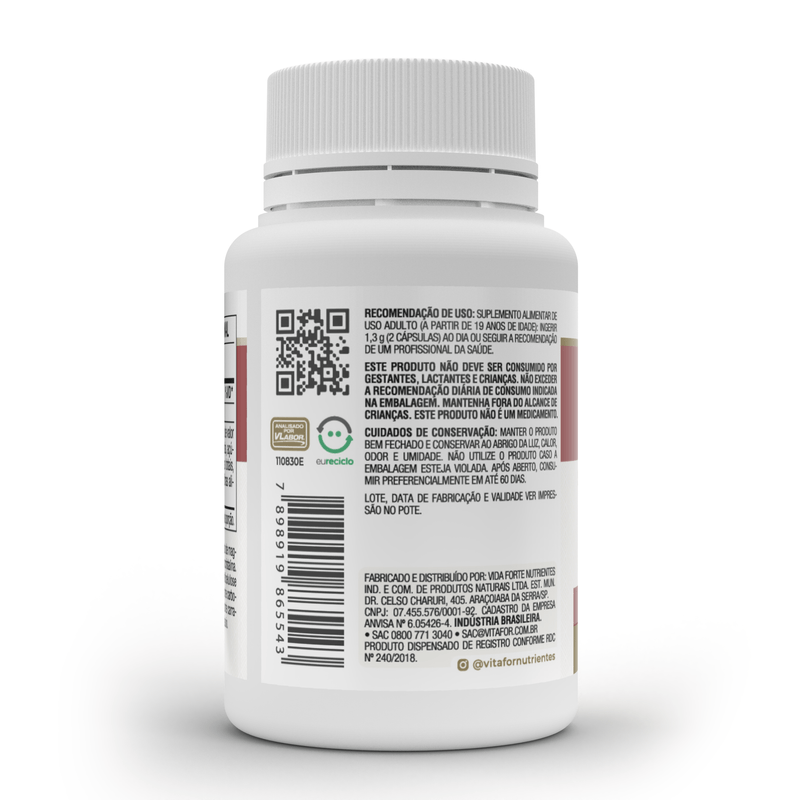 Taurine - 30 cap - Vitafor