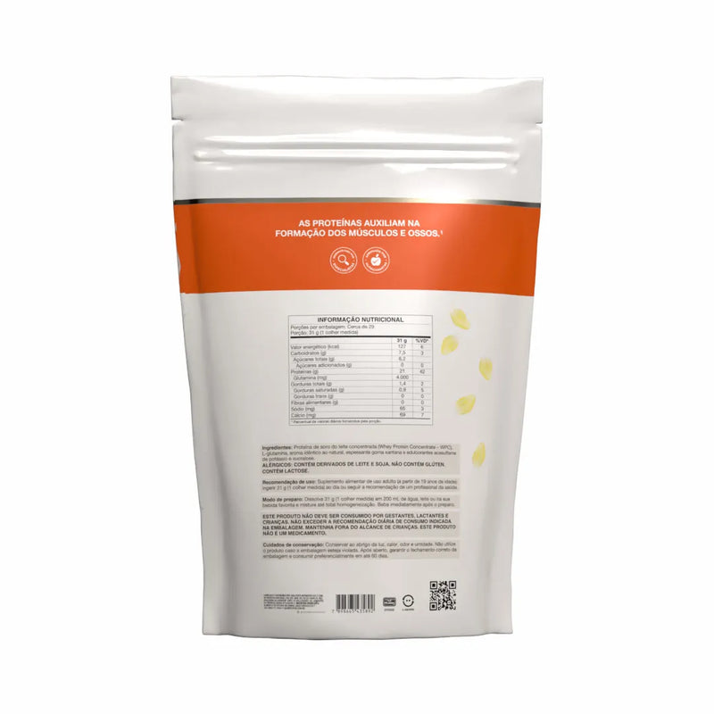 Whey Protein WPC -Pouch 900g baunilha - Vitafor